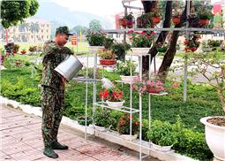 Chuyển biến từ hội thi “Doanh trại chính quy, sáng, xanh, sạch, đẹp”